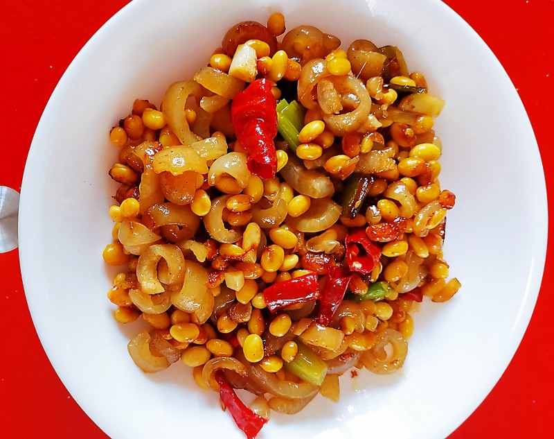 肉皮炒黑豆10种美味做法，家常下饭超简单