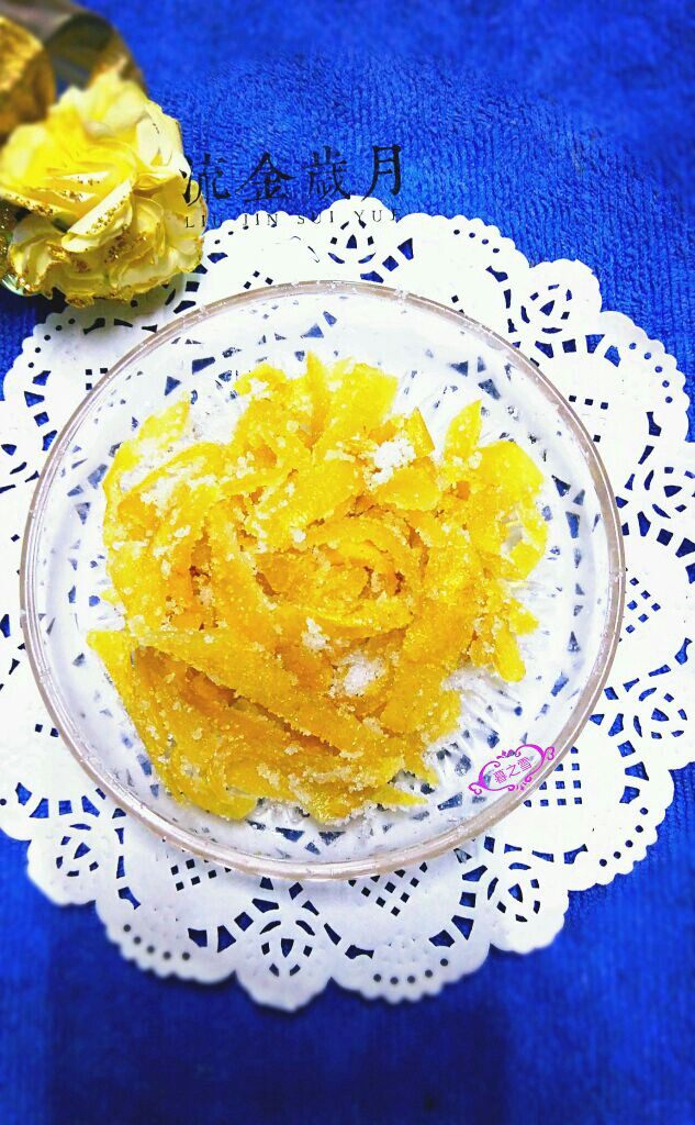 柚子皮糖家常做法：简单几步做出香甜软糯小零食-图7