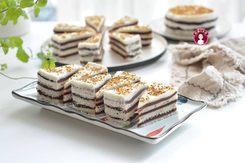 豆沙松糕制作秘诀，松软香甜不粘牙-图9