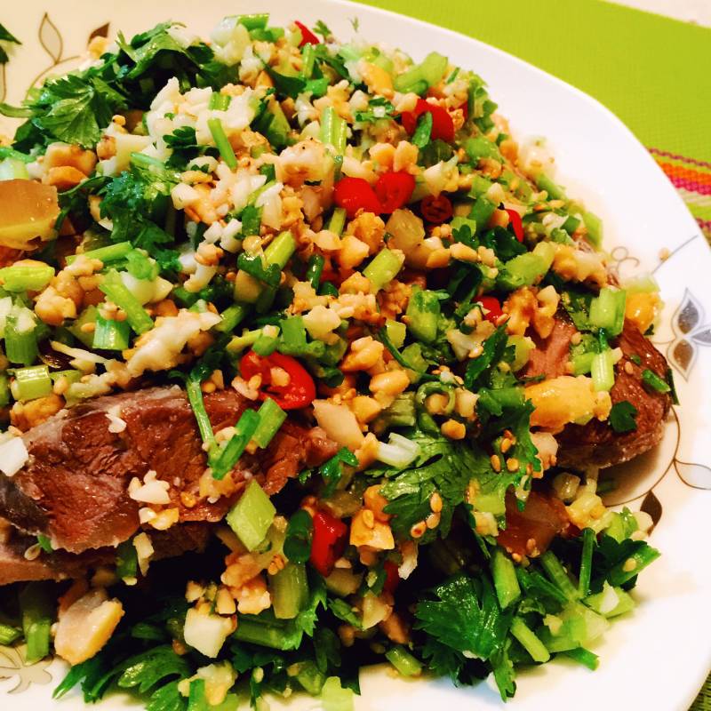 干拌牛肉家常做法，简单几步轻松搞定-图7