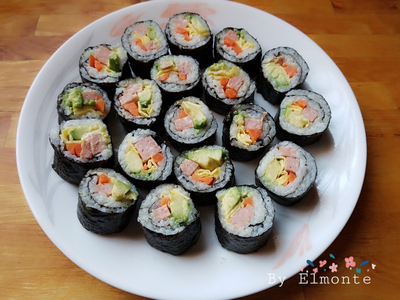 海苔寿司卷做法大全：配料与步骤详解-图9