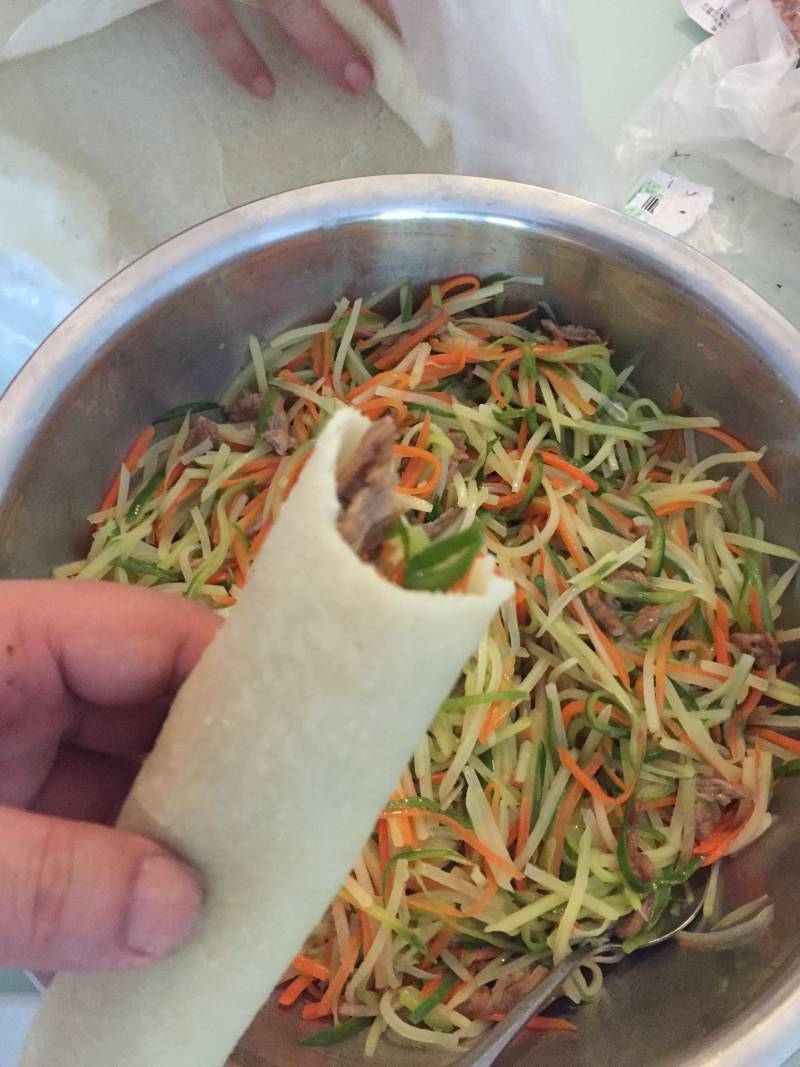 地瓜春卷制作全攻略-图3