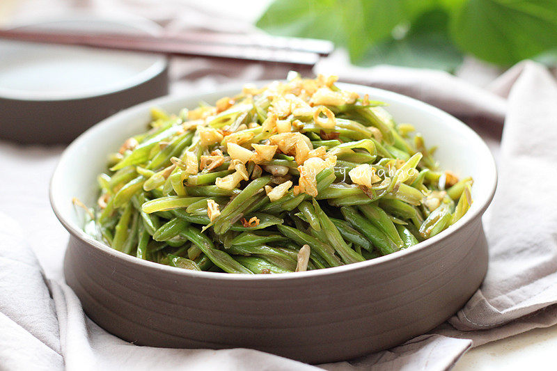 金蒜四季豆家常做法，香脆下饭一学就会-图3