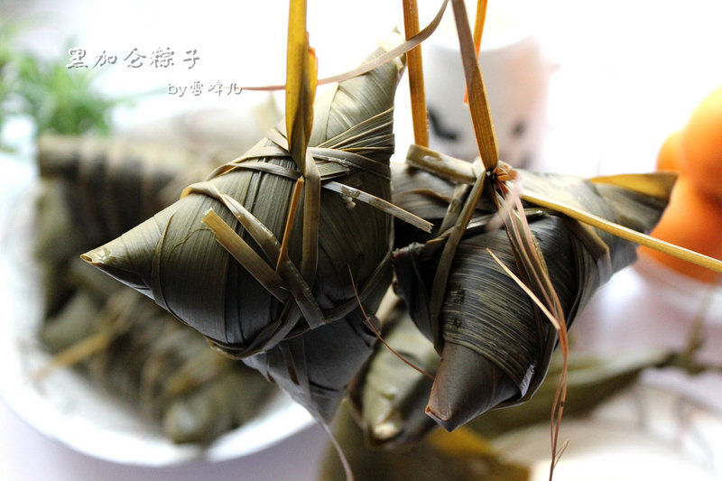 黑米粽子制作方法：传统美味轻松学-图9