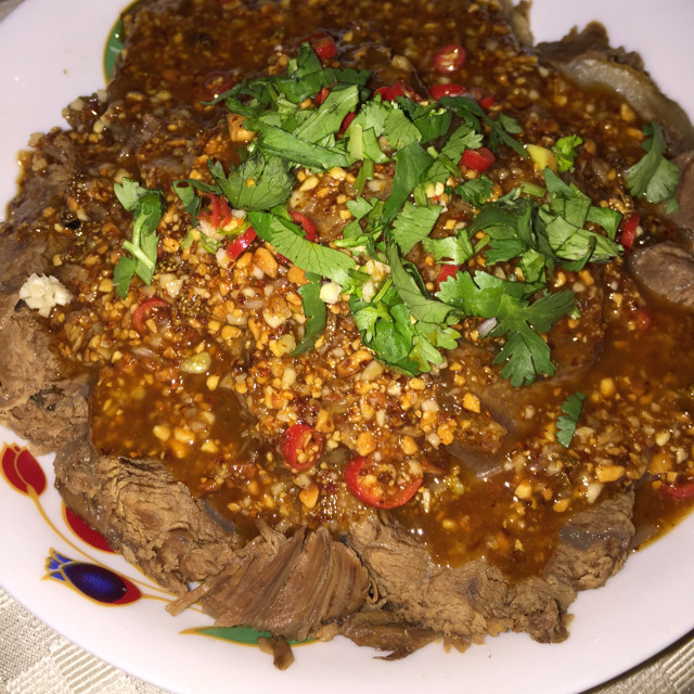 凉拌腱子肉家常做法，这样做最美味-图1