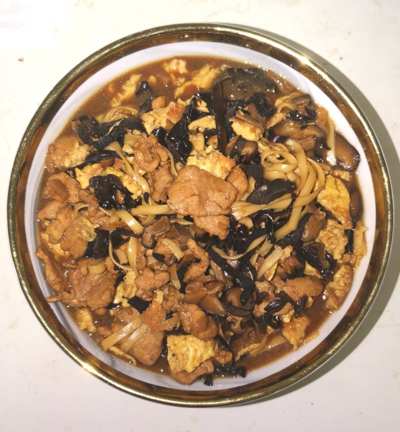 家常三鲜打卤面，地道做法一学就会-图9