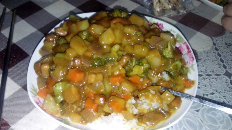 咖喱双拼饭正宗家常做法，轻松复刻经典美味-图3