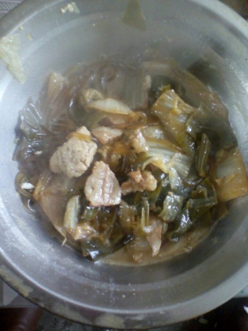 蒜黄炖粉条的正确做法，鲜香滑嫩超下饭-图9