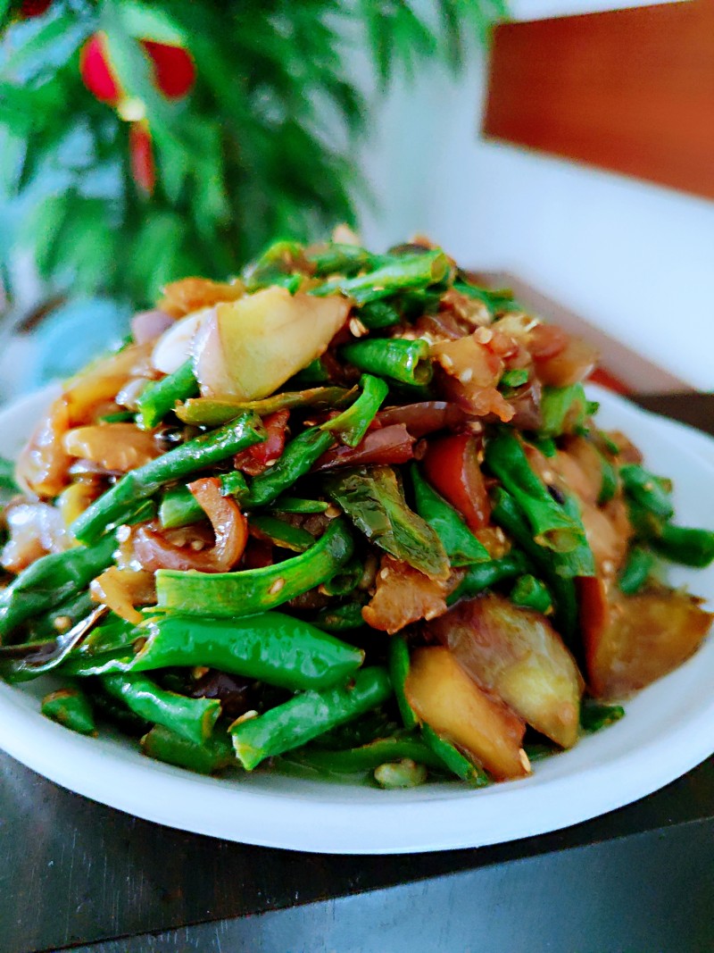 豆角炒茄子十种绝味做法，好吃秘诀全公开-图2