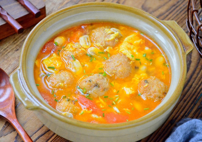 家常番茄蘑菇汤做法，鲜美开胃又营养-图4