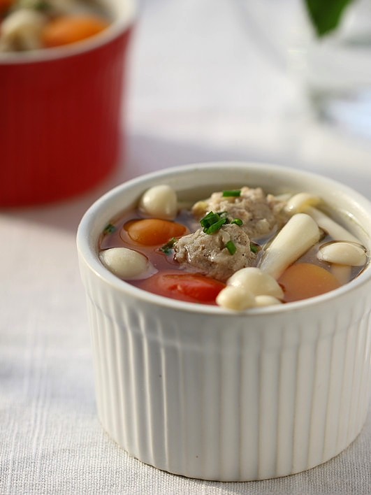 家常番茄蘑菇汤做法，鲜美开胃又营养-图5