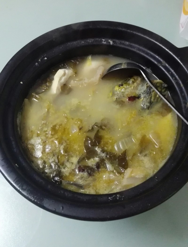 酸汤黄辣丁家常做法，鲜香开胃一学就会-图1