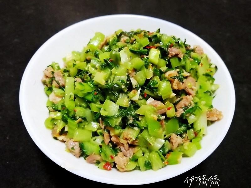 鲜炒芥菜丝十种家常美味做法，简单易学！-图9