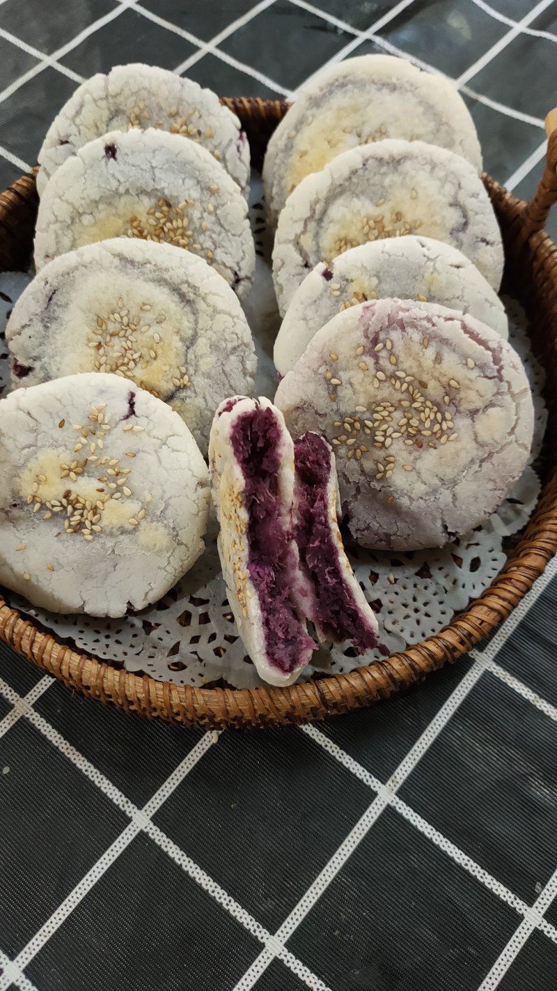 紫薯薄饼制作全攻略：轻松学会美味做法-图3