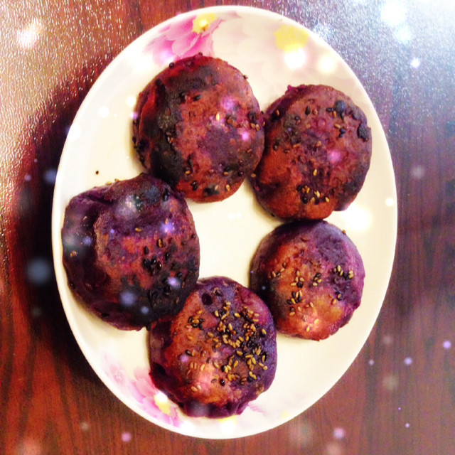 紫薯薄饼制作全攻略：轻松学会美味做法-图5