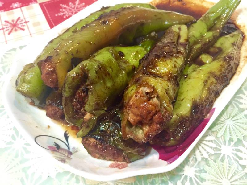 十种家常炸酿尖椒做法，美味秘诀全公开！