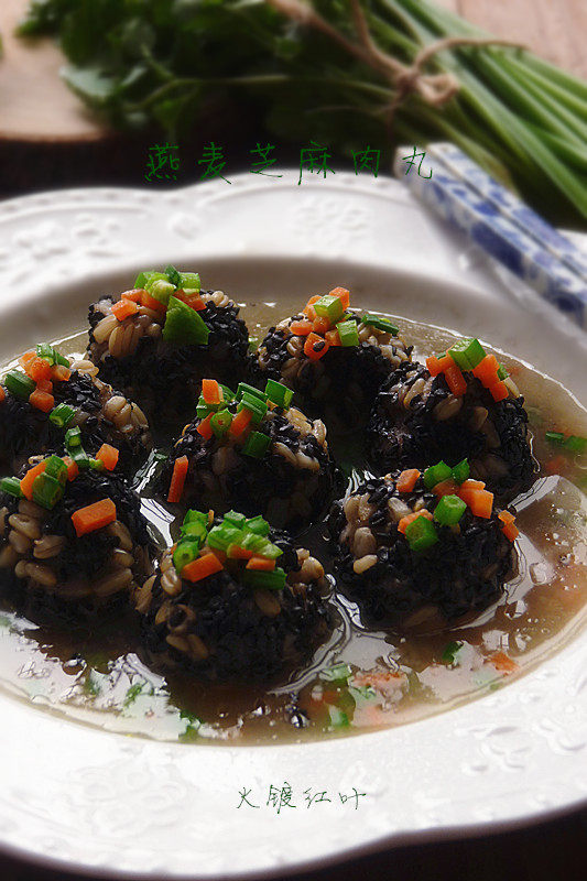 芝麻腐丸家常做法，轻松学做美味素食
