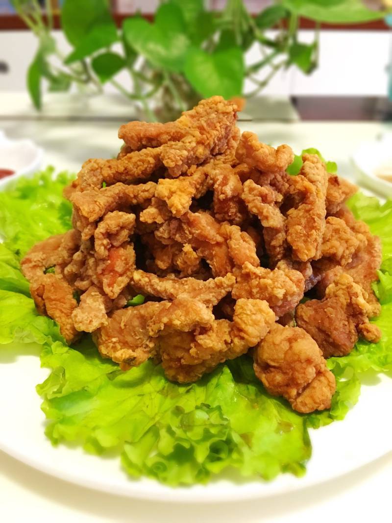 酥炸里脊家常做法，外酥里嫩超下饭！