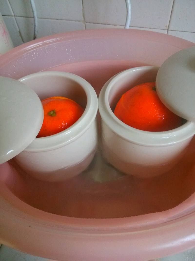 盐蒸橙子美味秘诀：三步做出止咳润肺佳品
