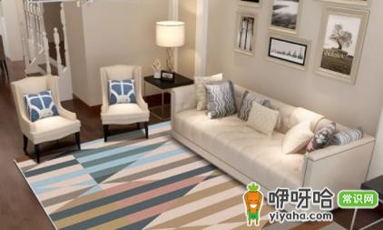 沙发茶几地毯铺多大?3步轻松选对合适尺寸