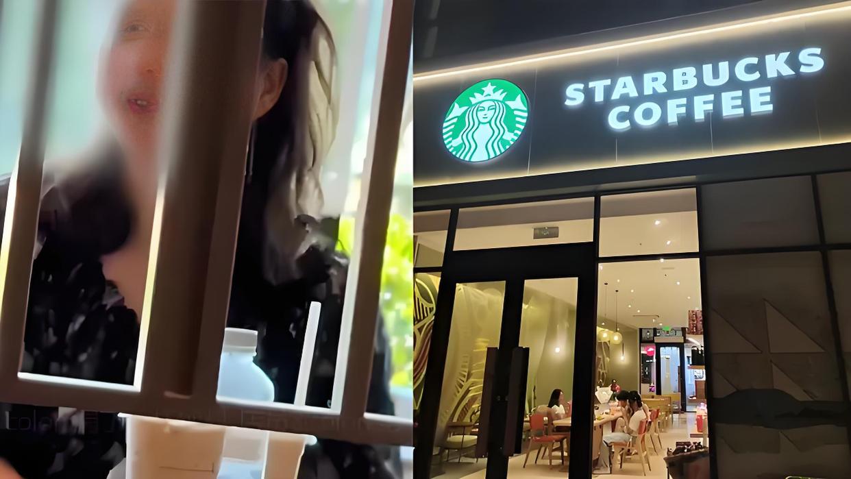 星巴克店员漏点单被咆哮辱骂10分钟