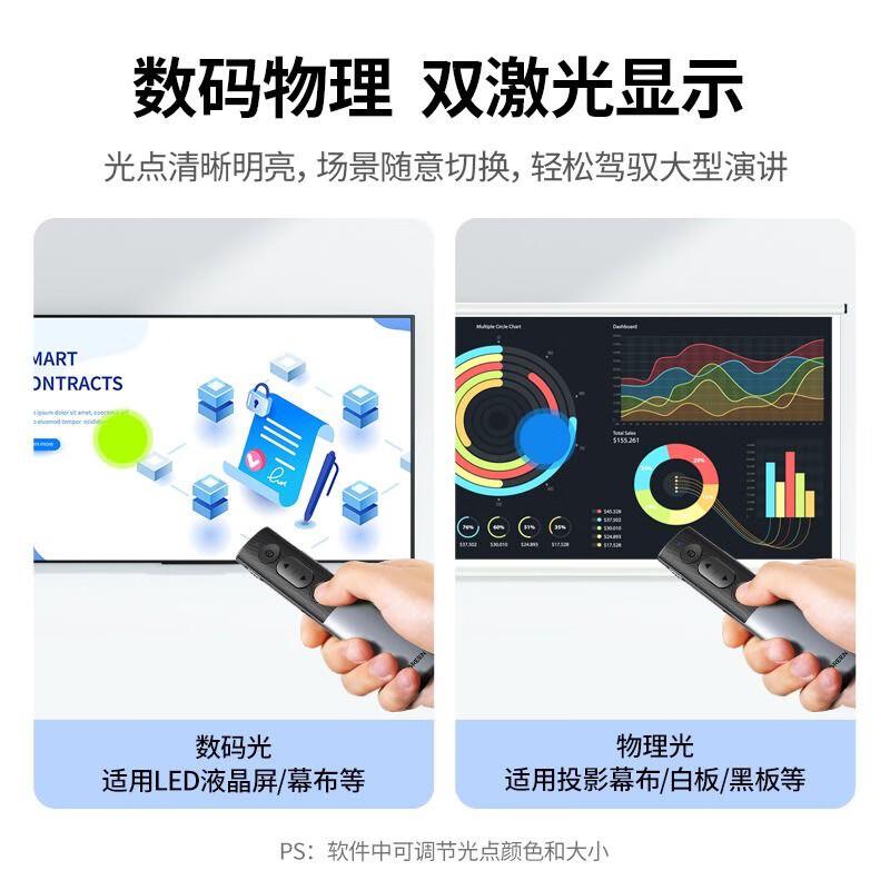 绿联UGREEN翻页笔哪个型号的性价比高？一目了然的功能比较