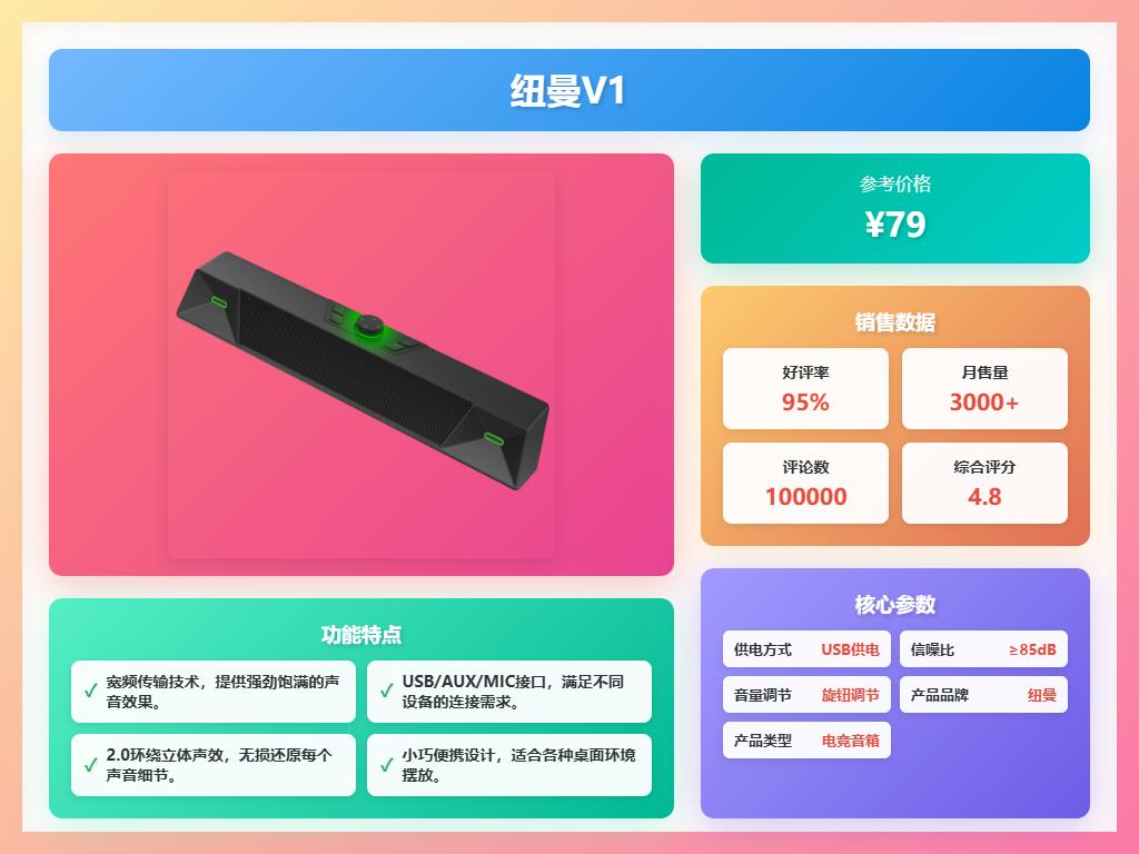 小度音箱好还是纽曼好？通过对比推荐实用型号