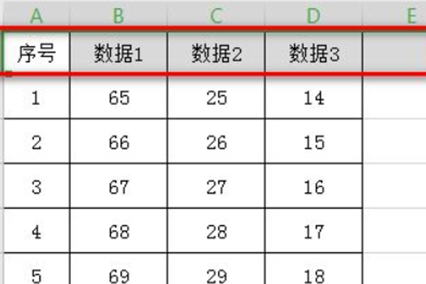 excel如何锁定第一行不动？锁定excel部分单元格固定不动