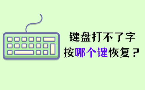 电脑键盘打不了字只有字母怎么办？试试这6种方法摆脱困境-趣考网