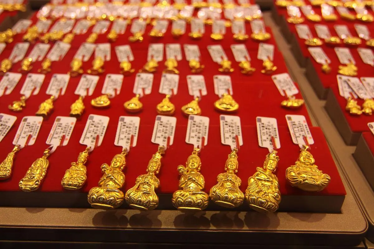 黄金饰品每克价格突破1400元市场情况汇总