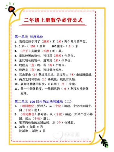 小学二年级数学预习有哪些实用方法？