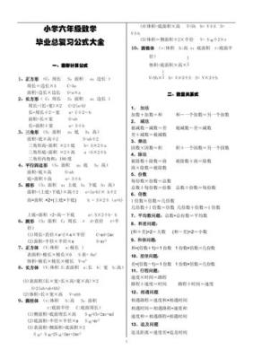 如何高效整理小學畢業(yè)數(shù)學知識點？實用匯總方法分享