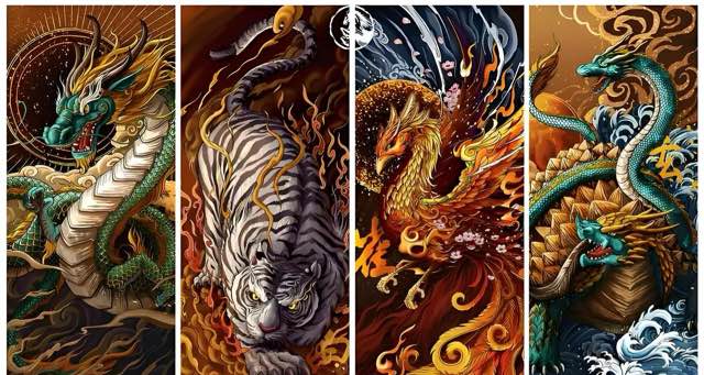 左青龍，右白虎，前朱雀，后玄武，那么中間是誰在鎮(zhèn)守呢？