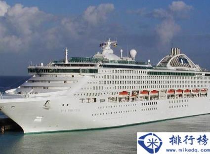 世界十大游轮公司排名，天海邮轮公司有创新力、渤海轮渡集团规模大