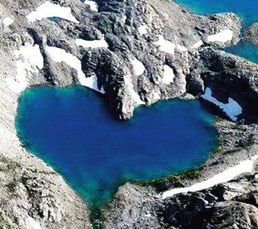 全球五大天然心型湖，超浪漫！一定要去看看